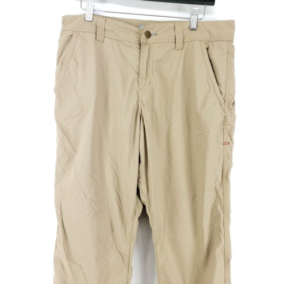 Toad & Co Insect Shield Pants Men's Size 33 Tan Gusseted - Picture 2 of 7